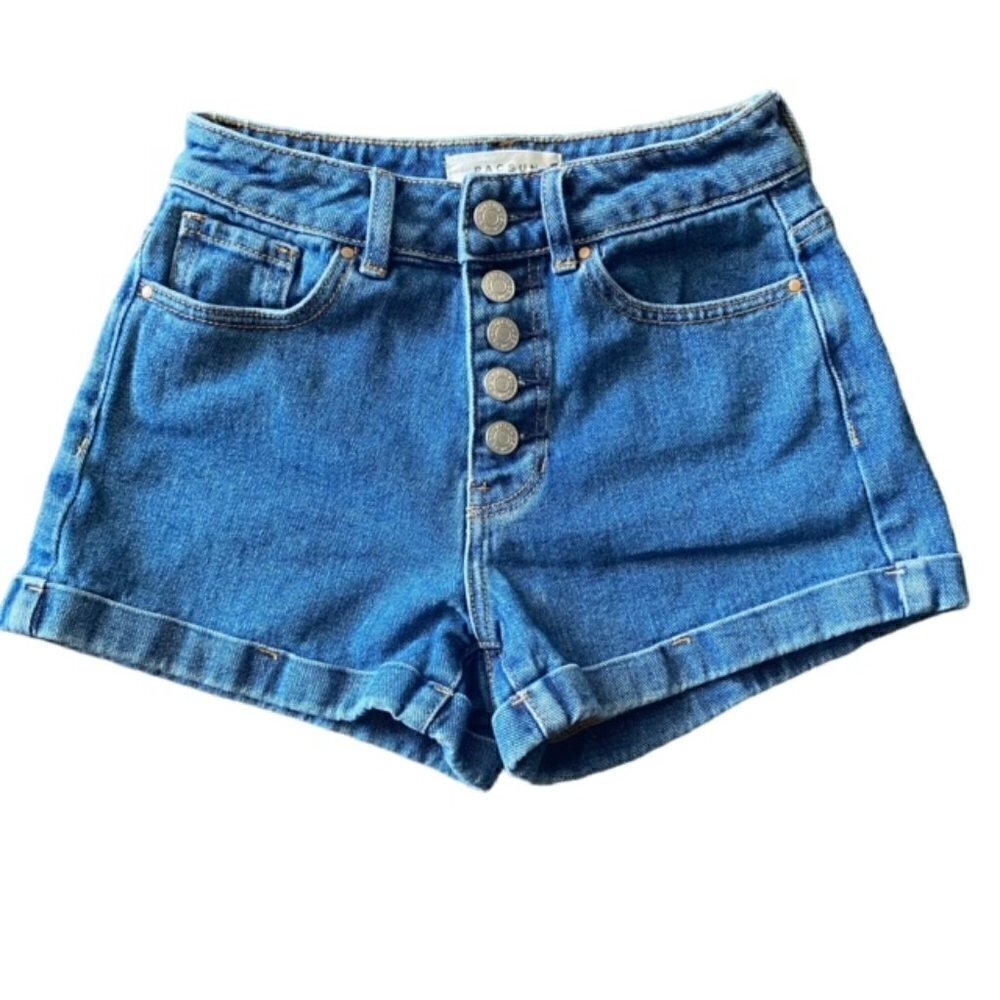 Pacsun Mom Button Fly Jean Shorts 22